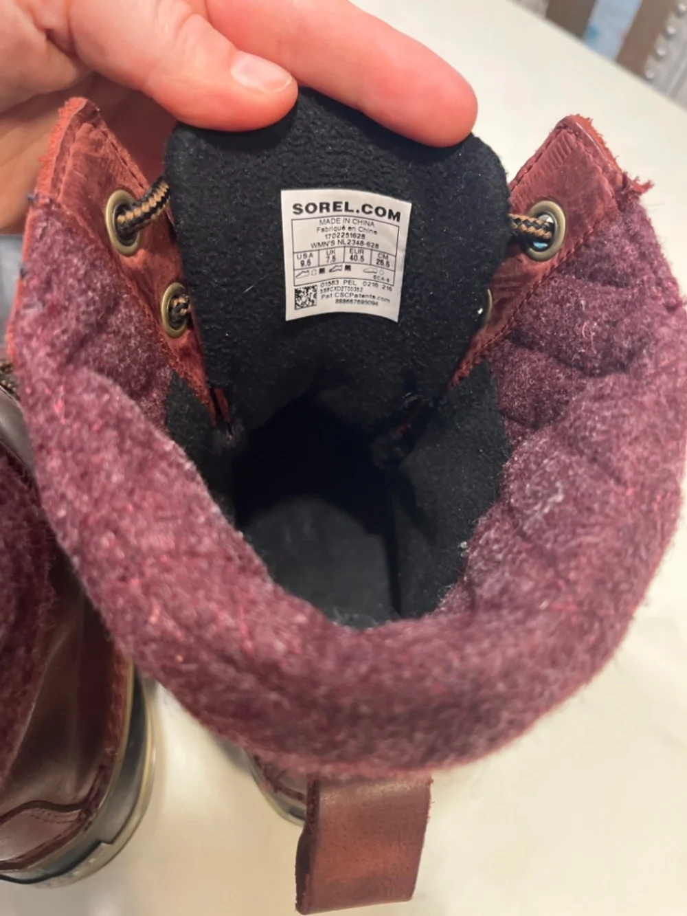 Waterproof Sorel boots